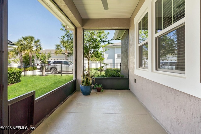 114 Fremont Ave, Saint Augustine, FL 32095 - view of unfurnished sunroom