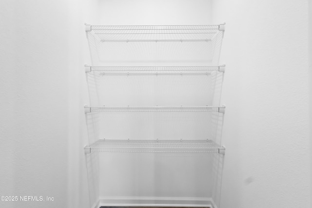 view of pantry