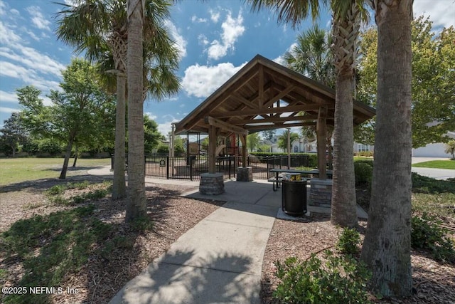 489 Citrus Ridge Dr, Ponte Vedra, FL 32081 - view of community featuring playground community and fence