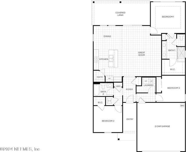 173 Greenwood Dr, Palm Coast, FL 32137 - floor plan