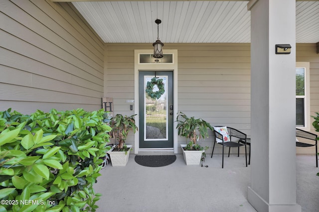 3699 Summit Oaks Dr, Green Cove Springs, FL 32043 - view of exterior entry with a porch