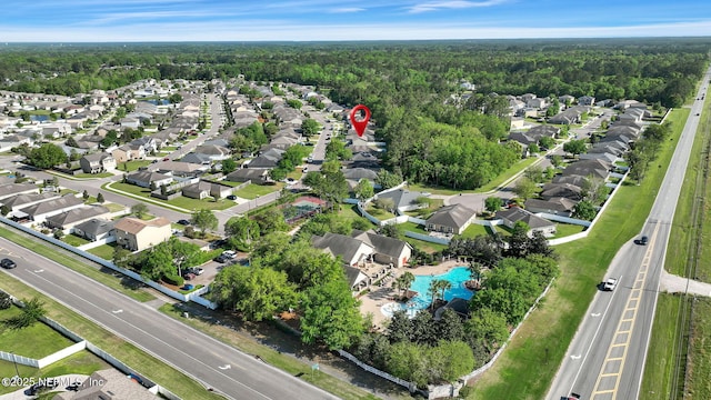 3699 Summit Oaks Dr, Green Cove Springs, FL 32043 - aerial view with a view of trees and a residential view