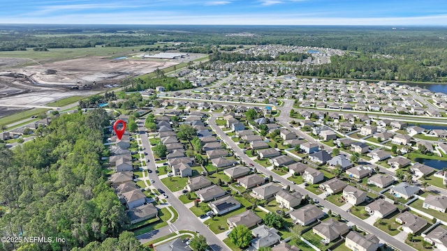 3699 Summit Oaks Dr, Green Cove Springs, FL 32043 - bird's eye view featuring a water view and a residential view