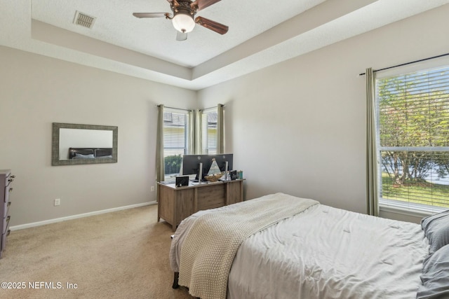 244 W Berkswell Dr, Saint Johns, FL 32259 - bedroom with light carpet, multiple windows, and visible vents