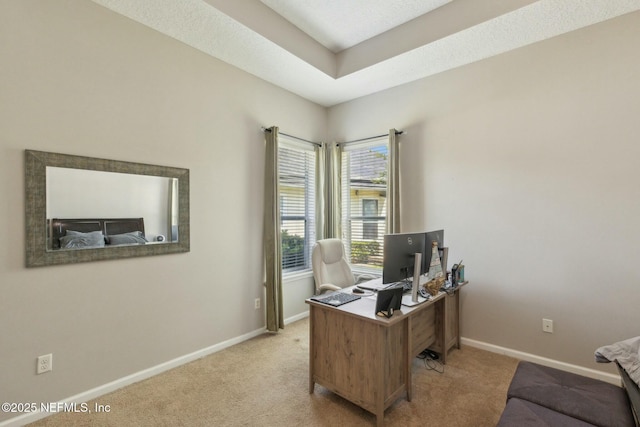 244 W Berkswell Dr, Saint Johns, FL 32259 - office area featuring baseboards and carpet floors
