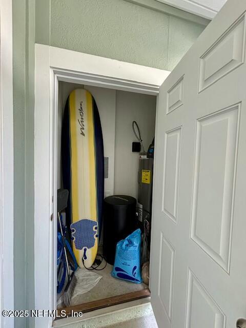 details with electric water heater