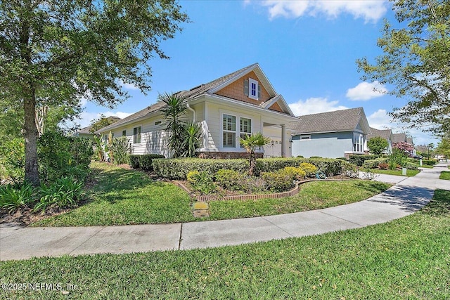 225 Garden Wood Dr, Ponte Vedra, FL 32081 - view of front facade featuring a front yard
