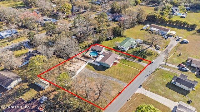 8871 Manson Cir, Jacksonville, FL 32220 - birds eye view of property