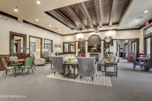 11929 Surfbird Cir Unit 12F, Jacksonville, FL 32256 - community lobby featuring visible vents