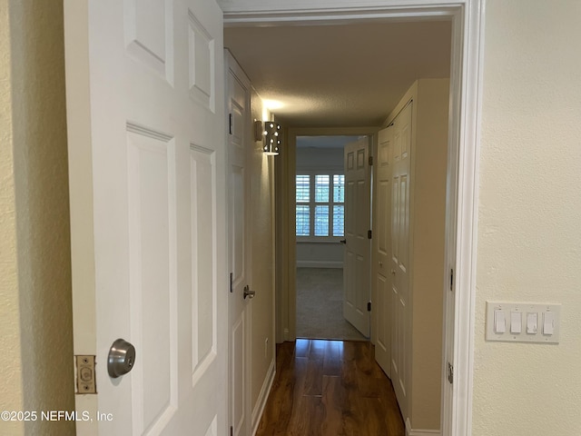 929 Seashell Ln, Ponte Vedra Beach, FL 32082 - hall featuring dark wood finished floors