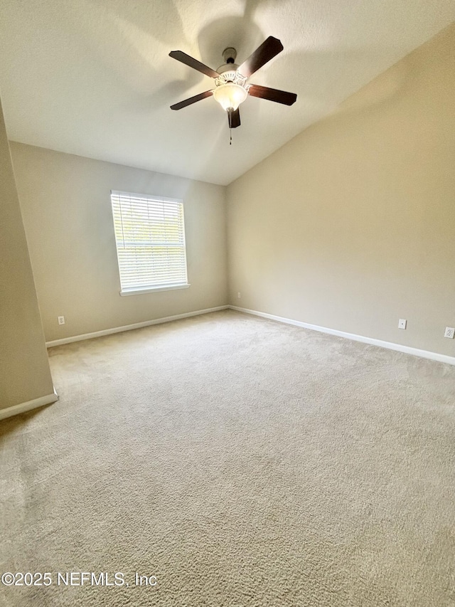 575 Oakleaf Plantation Pkwy Unit 412, Orange Park, FL 32065 - carpeted empty room featuring baseboards and ceiling fan