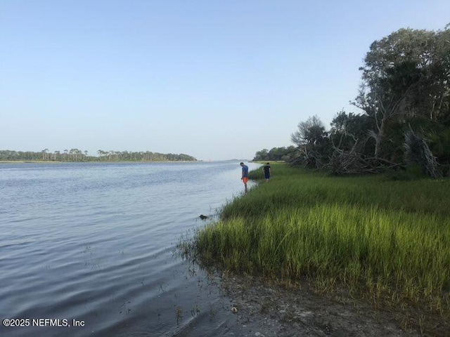 property view of water