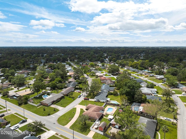 706 Montego Rd E, Jacksonville, FL 32216 - aerial view with a residential view