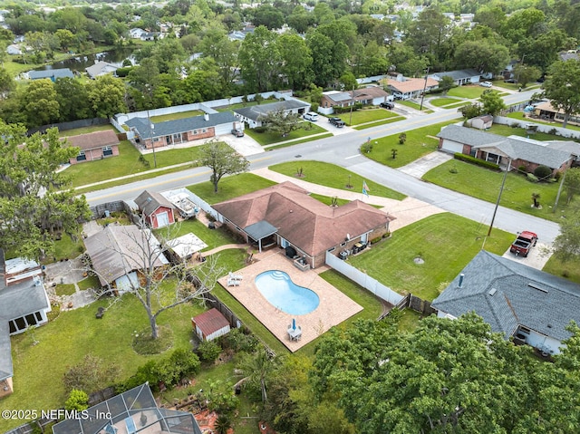 706 Montego Rd E, Jacksonville, FL 32216 - bird's eye view featuring a residential view