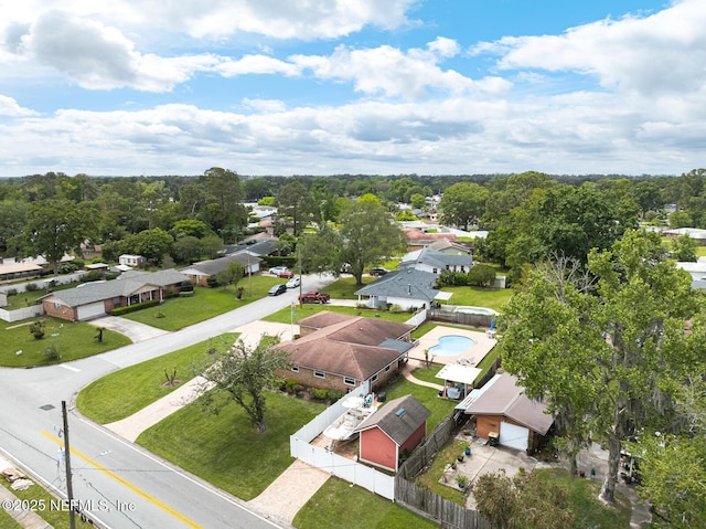706 Montego Rd E, Jacksonville, FL 32216 - bird's eye view with a residential view
