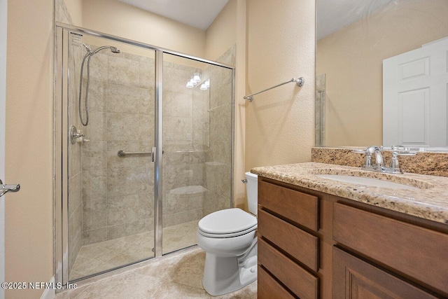 205 Clay Gully Trl, Ponte Vedra, FL 32081 - full bathroom featuring a shower stall, toilet, and vanity