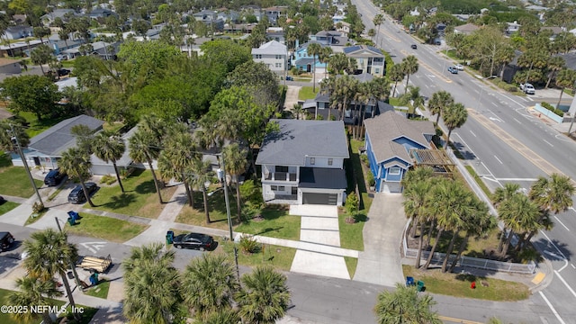 drone / aerial view featuring a residential view