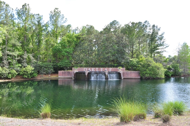 property view of water