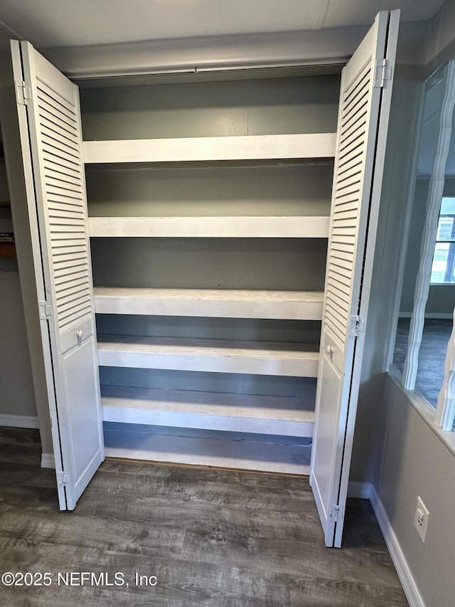 view of closet