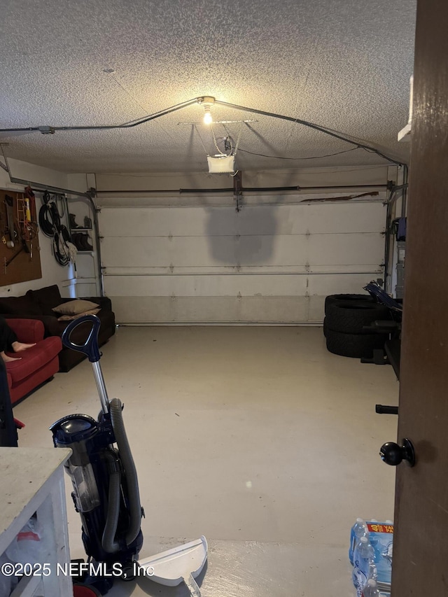 1717 Derringer Rd, Jacksonville, FL 32225 - garage featuring a garage door opener