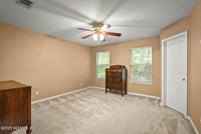 7831 Melvin Rd Unit 1, Jacksonville, FL 32210 - bedroom with visible vents, light colored carpet, and baseboards