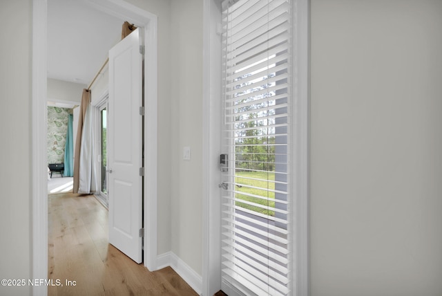 52 Sunshine Bass Ct, Ponte Vedra, FL 32081 - entryway with light wood-type flooring, baseboards, and plenty of natural light