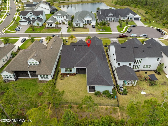 52 Sunshine Bass Ct, Ponte Vedra, FL 32081 - aerial view featuring a residential view and a water view
