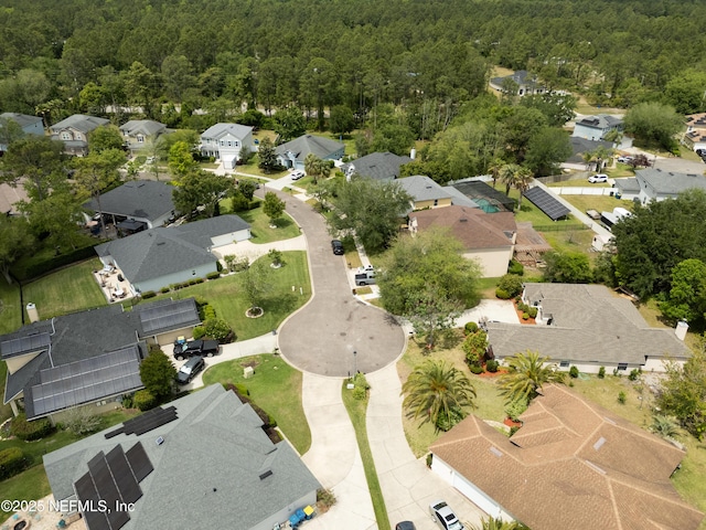 13772 Chipperfield Ln, Jacksonville, FL 32226 - aerial view with a forest view and a residential view
