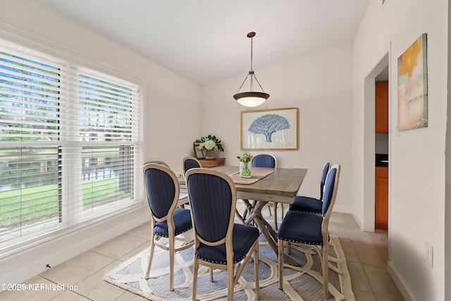 810 Sandpiper Ln, Ponte Vedra Beach, FL 32082 - dining room featuring baseboards and light tile patterned flooring