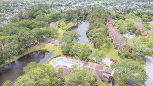 810 Sandpiper Ln, Ponte Vedra Beach, FL 32082 - bird's eye view with a water view