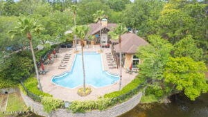 810 Sandpiper Ln, Ponte Vedra Beach, FL 32082 - pool with a water view and a patio area