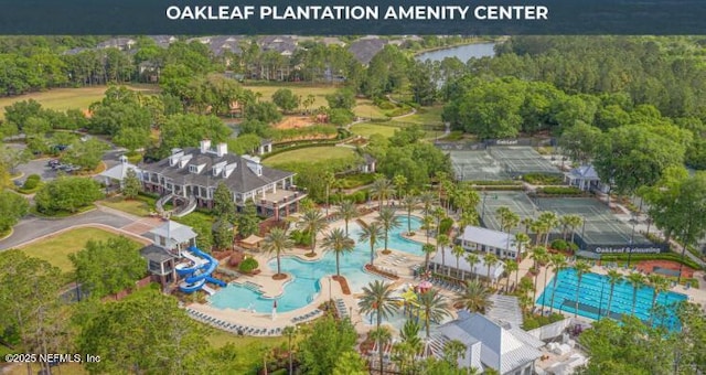 3937 Oak Mill Rd, Orange Park, FL 32065 - birds eye view of property