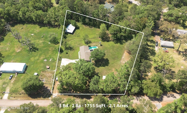 4147 Saunders Dr, Middleburg, FL 32068 - aerial view