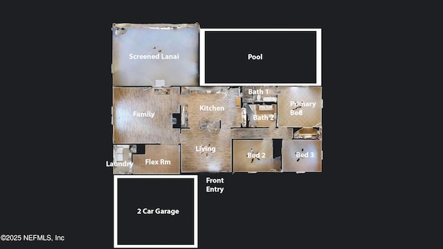4147 Saunders Dr, Middleburg, FL 32068 - floor plan