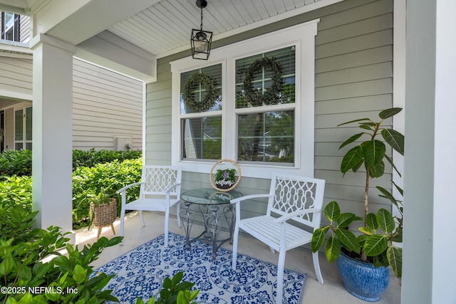 190 Palisade Dr, Saint Augustine, FL 32092 - view of patio with a porch