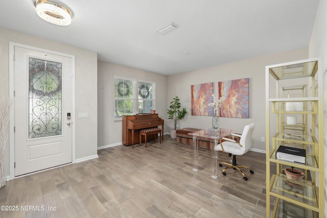 190 Palisade Dr, Saint Augustine, FL 32092 - entrance foyer featuring light wood-type flooring and baseboards