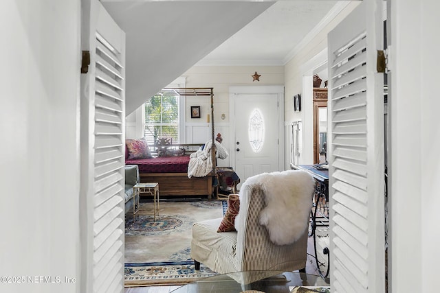73 Weeden St, Saint Augustine, FL 32084 - foyer with crown molding