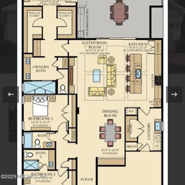 273 Caribbean Pl, Saint Johns, FL 32259 - home floor plan