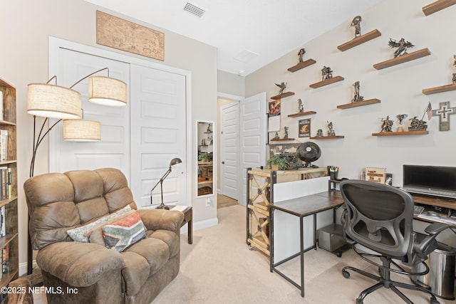380 Maralinda Dr, Saint Augustine, FL 32095 - office featuring visible vents and light colored carpet