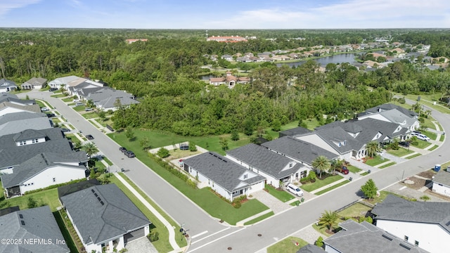 380 Maralinda Dr, Saint Augustine, FL 32095 - aerial view featuring a water view and a residential view