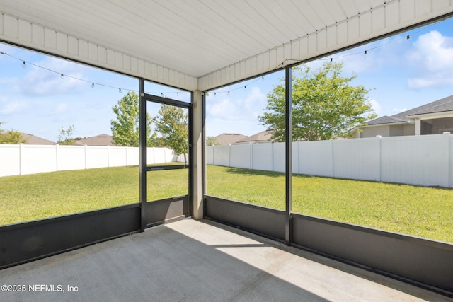 95210 Leafcrest Ct, Fernandina Beach, FL 32034 - view of unfurnished sunroom