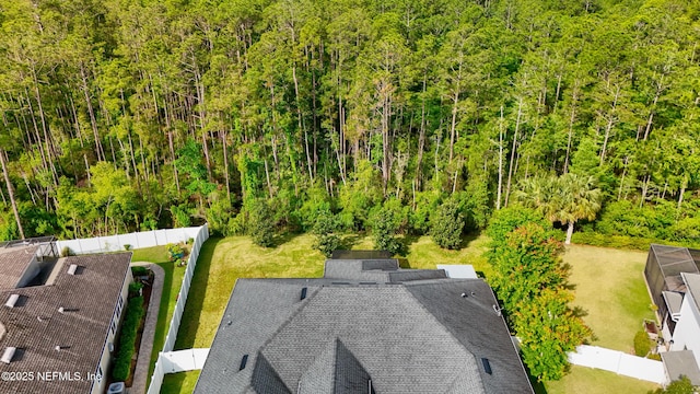 121 Oxford Estates Way, Saint Johns, FL 32259 - birds eye view of property featuring a forest view