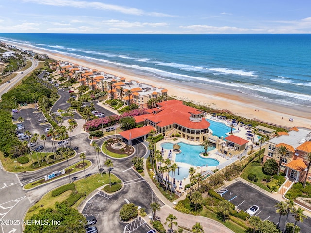 210 N Serenata Dr Unit 521, Ponte Vedra Beach, FL 32082 - aerial view with a beach view and a water view