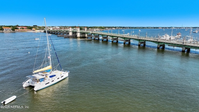 210 N Serenata Dr Unit 521, Ponte Vedra Beach, FL 32082 - dock area featuring a water view