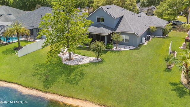 120 Oakwood Plantation Dr, Fleming Island, FL 32003 - drone / aerial view