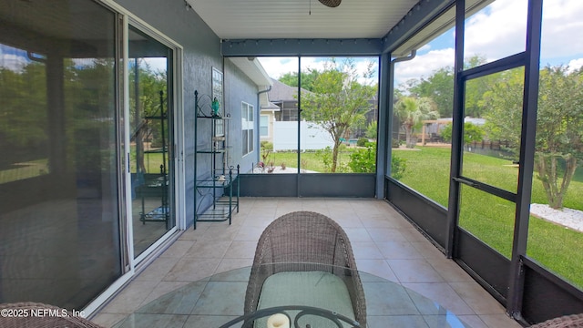 120 Oakwood Plantation Dr, Fleming Island, FL 32003 - sunroom / solarium featuring plenty of natural light