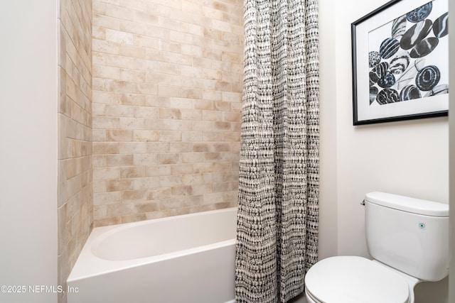367 Maralinda Dr, Saint Augustine, FL 32095 - bathroom with shower / bath combo and toilet