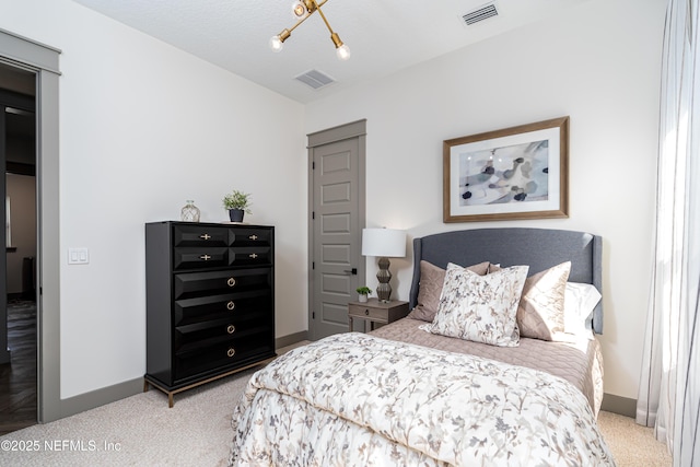 367 Maralinda Dr, Saint Augustine, FL 32095 - bedroom with visible vents, baseboards, and carpet floors