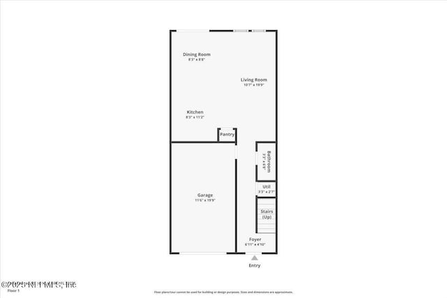 1580 Landau Rd, Jacksonville, FL 32225 - room layout