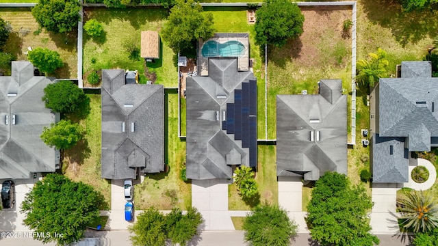 80 St Croix Island Dr, Saint Augustine, FL 32092 - aerial view of residential area featuring a pool